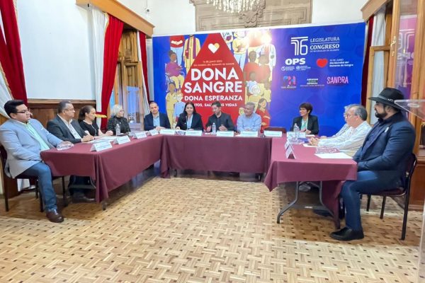 Congreso del Estado se suma a visibilizar la importancia de la donación voluntaria de sangre